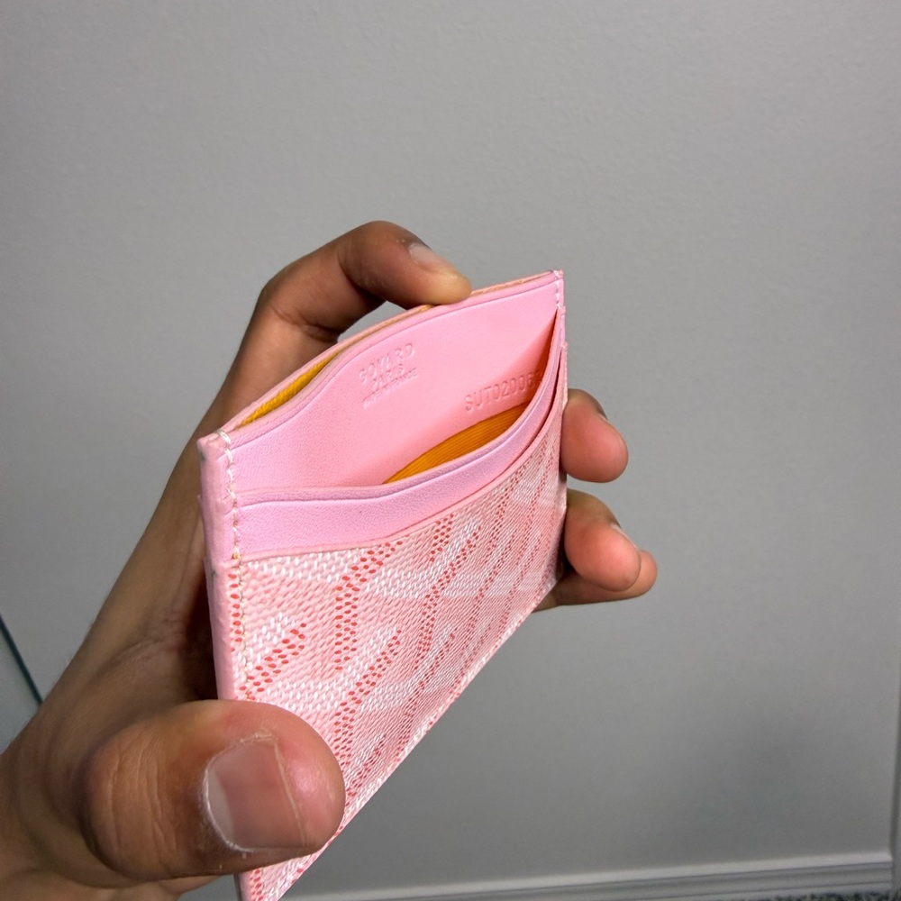 Pink “Goyard” Cardholder - Picture 5 of 5